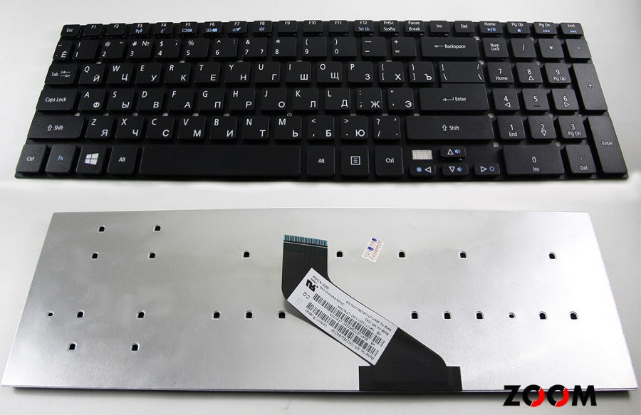 11220 Клавиатура для ноутбука Acer Aspire 5755G, 5830G, 5830TG черная