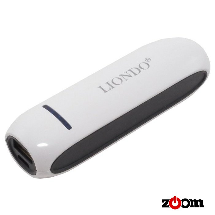 Внешний аккумулятор Liondo L3 2000mAh белый с черным