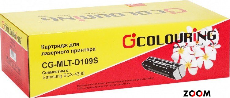 Картридж CG-MLT-D109S для принтеров Samsung SCX-4300 3000 копий Colouring