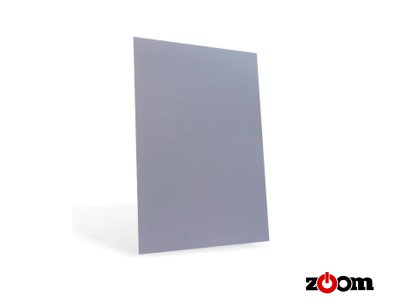 Листовой пластик (Серебро) 50л. ПВХ для струйной печати  (20х25),