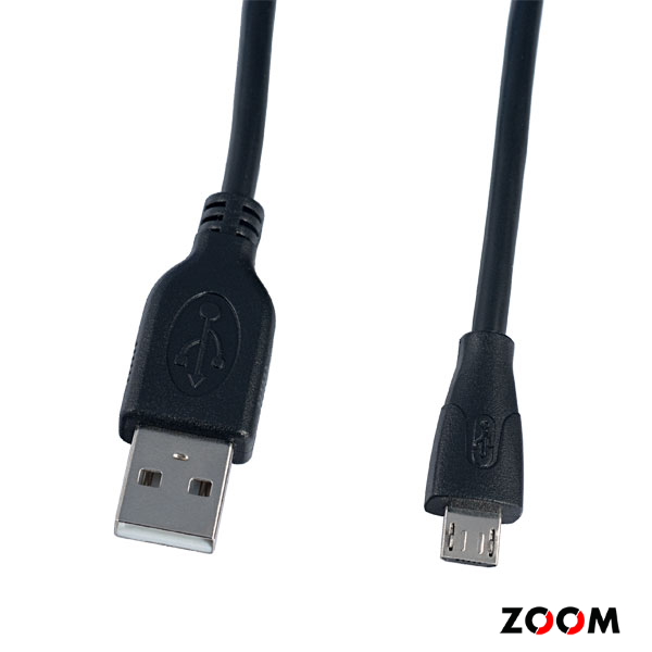Кабель HAVIT HV-CB608X USB2.0 A вилка - micro USB вилка, длина 1 м, black (1/100)