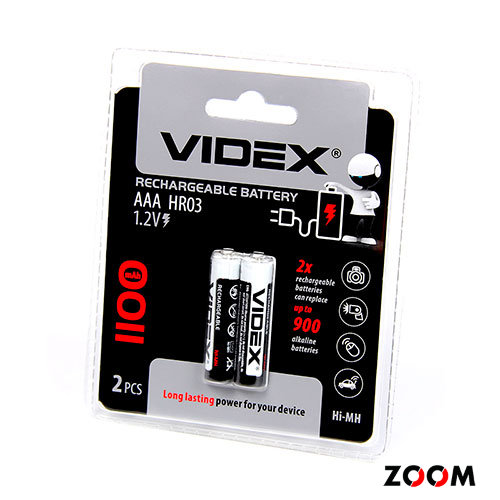 VIDEX HR03/AAA 1100mAh 2BL (LSD) (2/20/200)