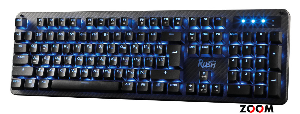 Клавиатура механическая игровая Smartbuy RUSH Carbon 312 USB черная (SBK-312MG-K)/10