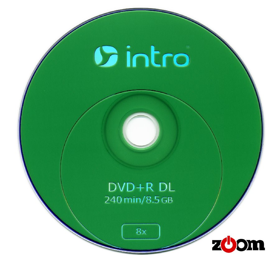 Intro DVD+R DL 8х 8.5Gb Bulk  (100) (100/600/32400)