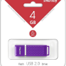 4GB флэш драйв Smart Buy Quartz, фиолетовый SB4GBQZ-V