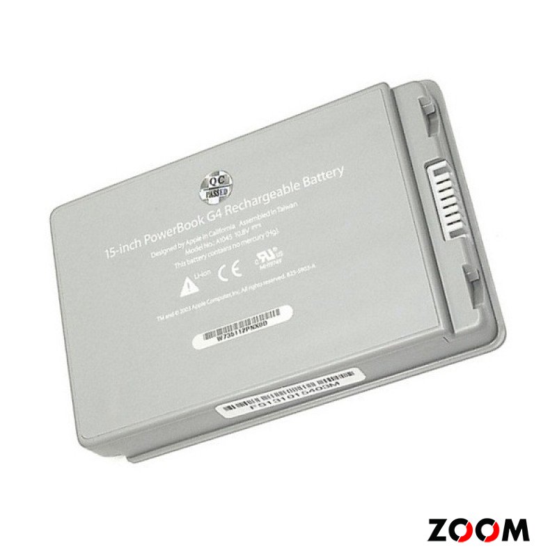 007-0083 Аккумулятор для ноутбука Apple (A1078) PowerBook G4 15"