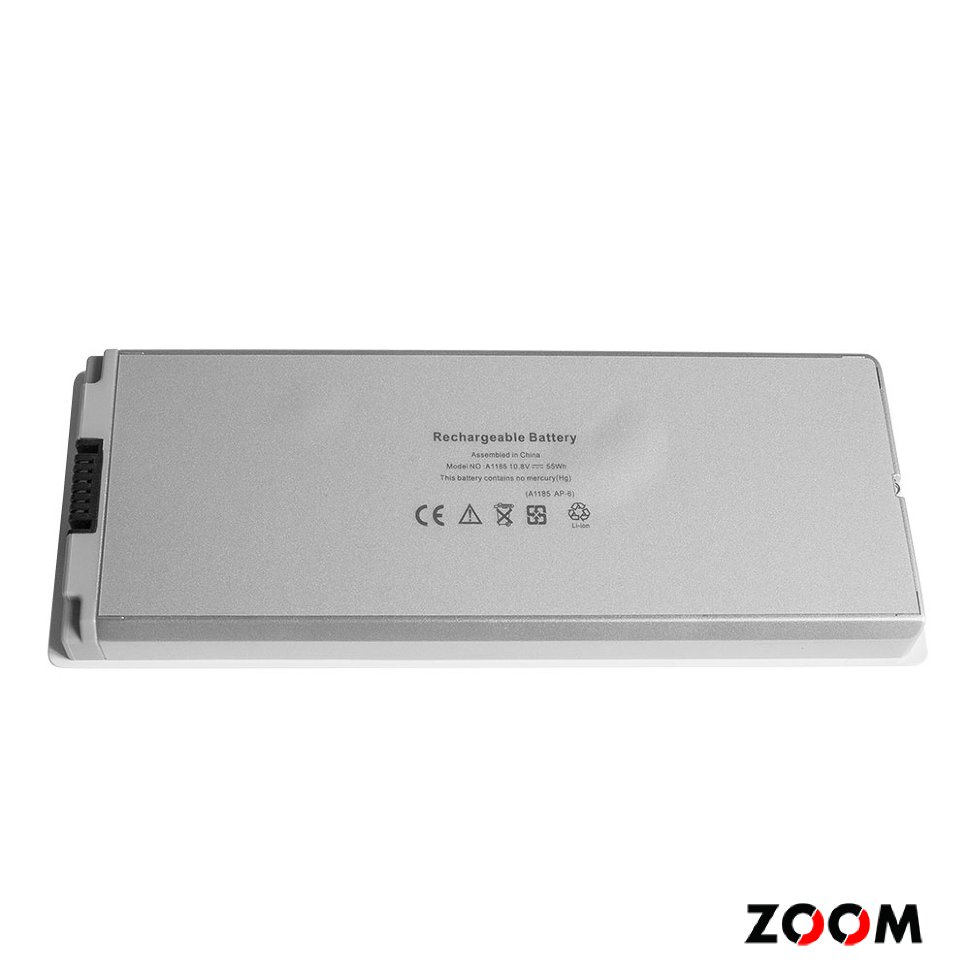007-0093 Аккумулятор для ноутбука Apple (A1185) MacBook 13" A1181 белый