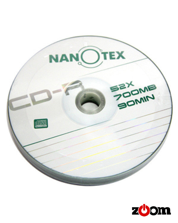 Диски CD-R NANOTEX Bulk 50 (50/600)