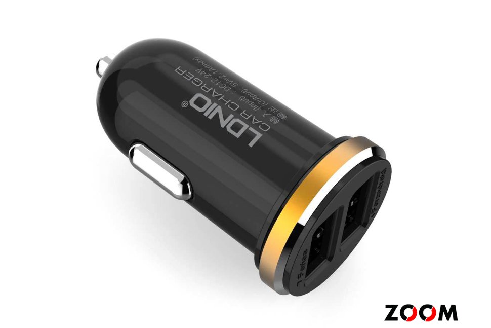 Автомобильная зарядка LDNIO DL-C22 + Micro USB