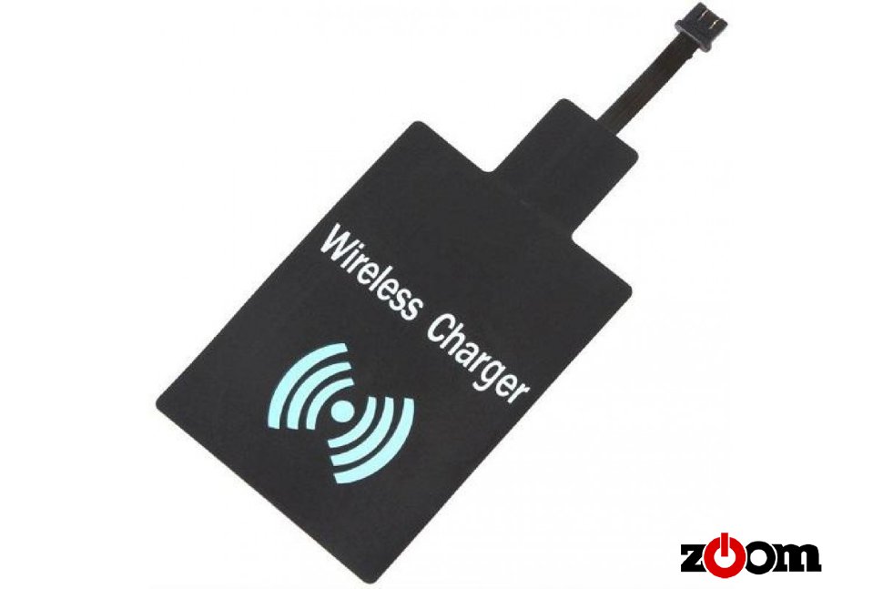 Приемник беспроводной зарядки Micro USB Wireless Charging Receiver оригинальный чип