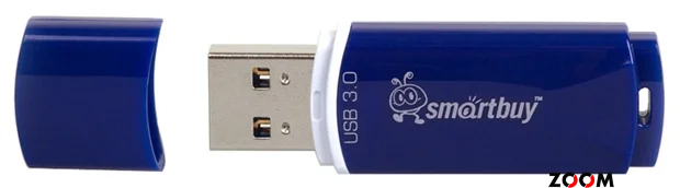 64GB флэш драйв SmartBuy LARA , синий, USB3.0 SB64GBCRW-Bl
